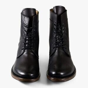 Sutro Mendelle Lace Up Boots In Black